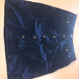 White Stag Denim Jean Skirt